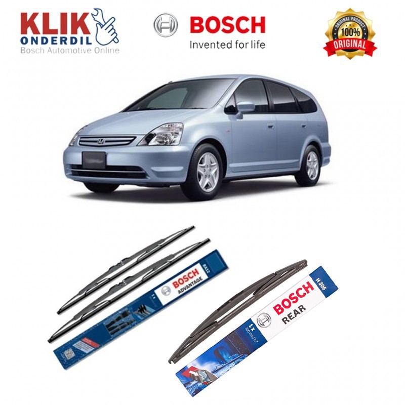 Jual Wiper Depan Belakang Stream BOSCH Set ADVANTAGE | Shopee Indonesia