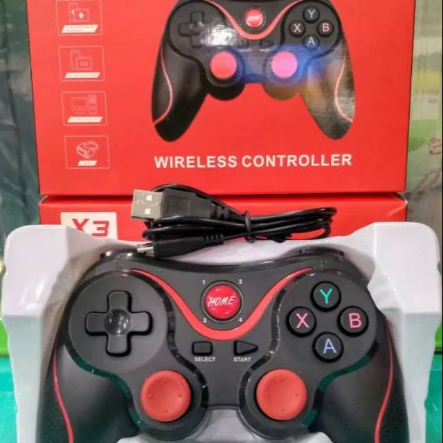 Jual Gamepad Bluetooth Controller for Android Terios T3 With Holder ...