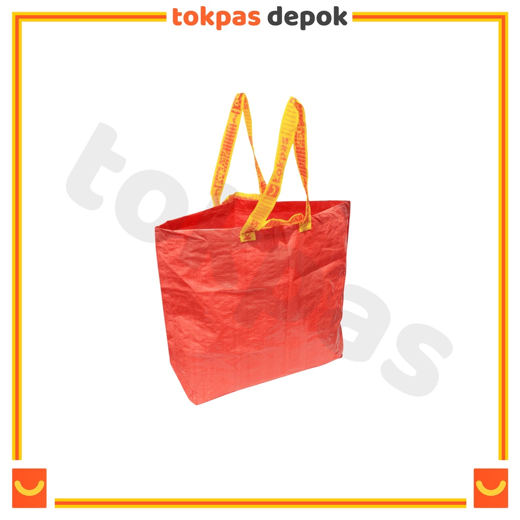 Jual Tas Belanja Katana Resuable Bag Tokpas / Totebag / Tas Bahu Terpal ...