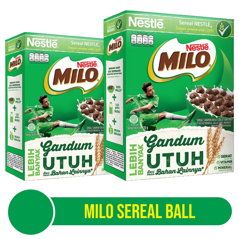 Jual Milo Cereal Ball 300Gr / 170gr -Kemasan Box | Shopee Indonesia