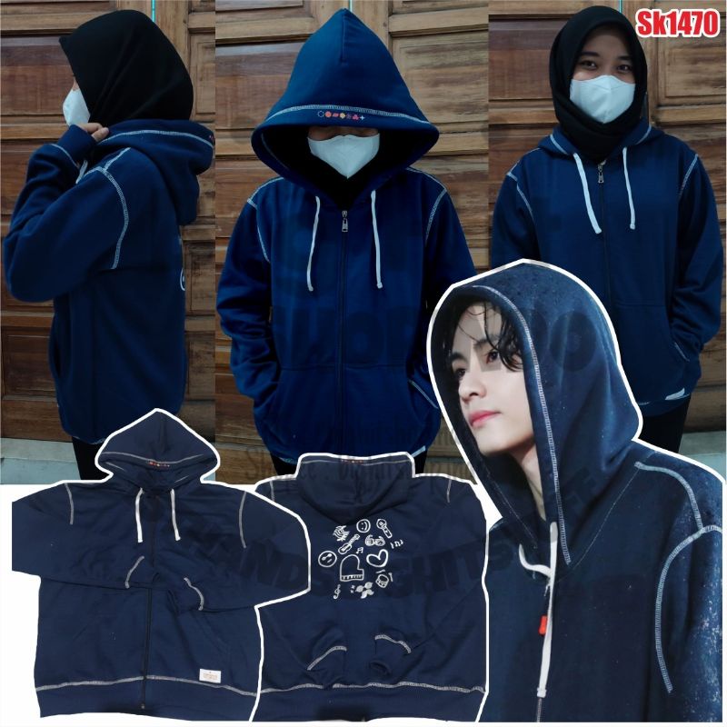 BTS Permission To orders Dance Zip-Up Hoodie