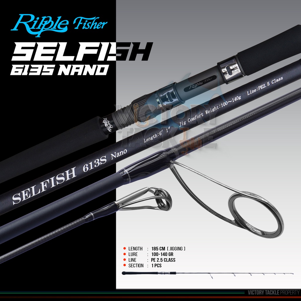 [送料込みセール]リップルフィッシャー　SELFISH　613S 　Nano Ripple Fisher リップルフィッシャー セルフィッシュ 613S Nano