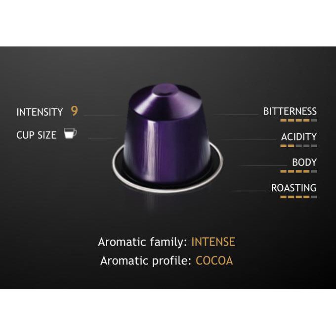 Jual Apoj0S Nespresso Arpeggio Coffee Capsule / Kapsul Kopi - 10 ...