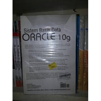 Jual Database-buku- Sistem Basis Data Oracle 10g -buku-database ...