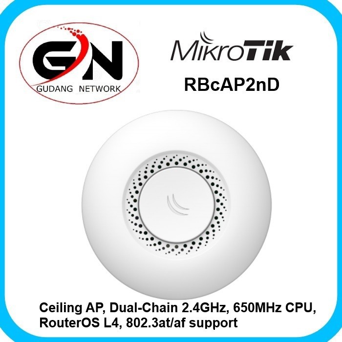 Mikrotik cAP (RBcAP2nD) - MikroTik Distribütör Yetkili Satıcı ile