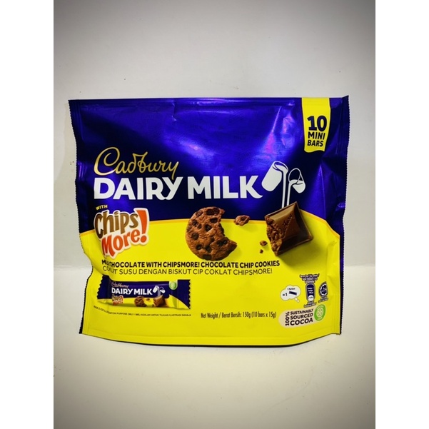 Jual Cadbury DAIRY MILK Isi 10 Mini Bars | Shopee Indonesia