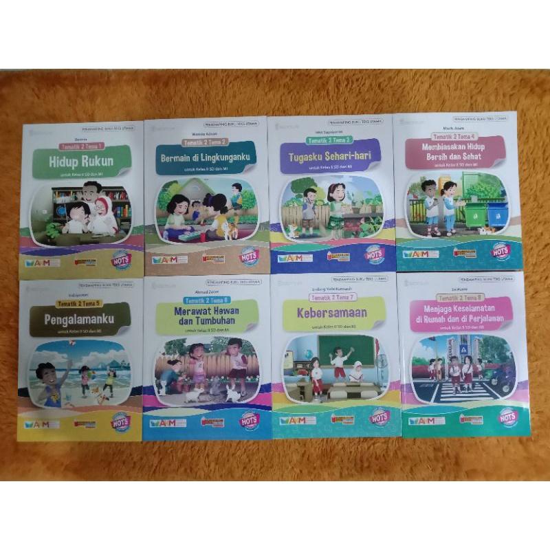 Jual Buku Tematik SD Kelas 2 Tema 1 2 3 4 5 6 7 8 Platinum Tiga ...