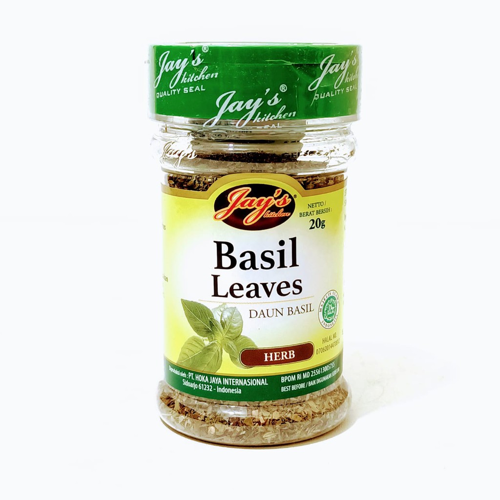 Jual Jays Basil Leaves / Daun Basil 20 Gram Shopee Indonesia