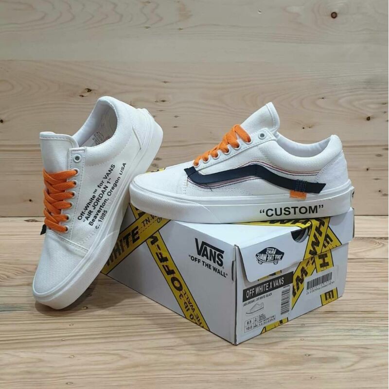 Vans off white air jordan sale 1