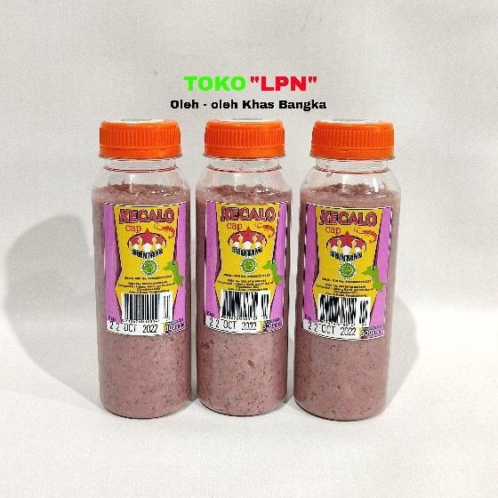 Jual Kecalok Calok Terasi Cair Khas Bangka Merk Tiga Bintang | Shopee ...