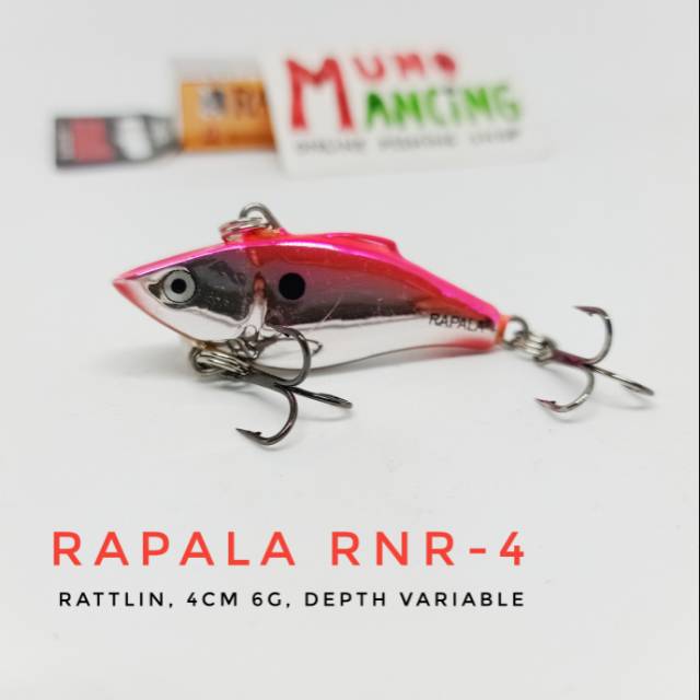 minow rapalla rattlin / umpan minow / rapalla