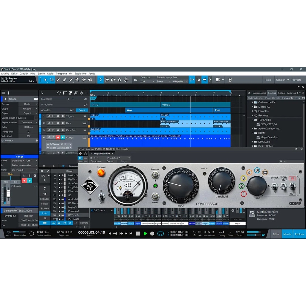 Jual DDMF MagiDeathEye v1 VST Plugin smoothly glue compressor your ...