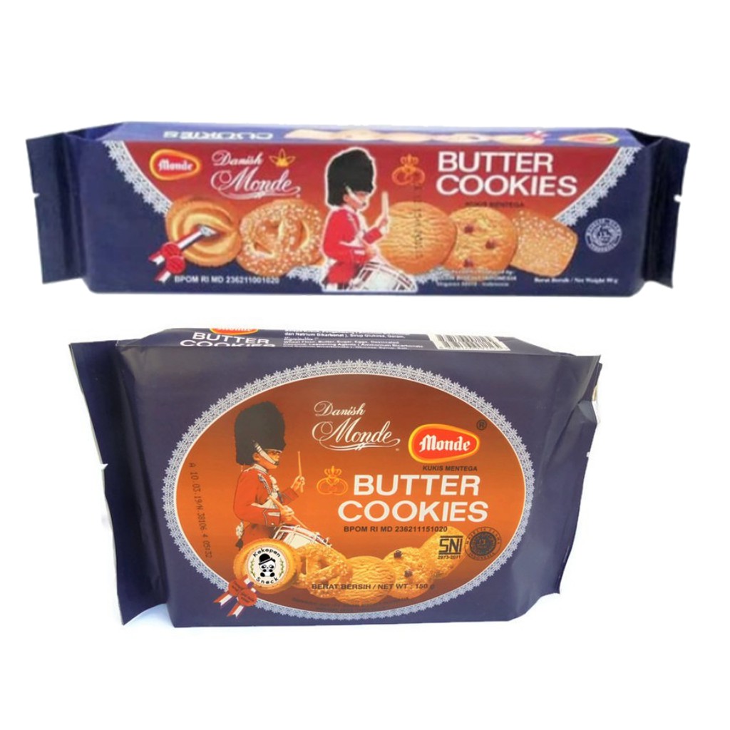 Jual Biskuit Monde Butter Cookies 90gr / 150gr Shopee Indonesia