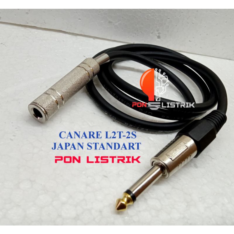 Jual Kabel Extension Kabel Sambung Jack Akai Mm Canare Meter Meter Shopee Indonesia