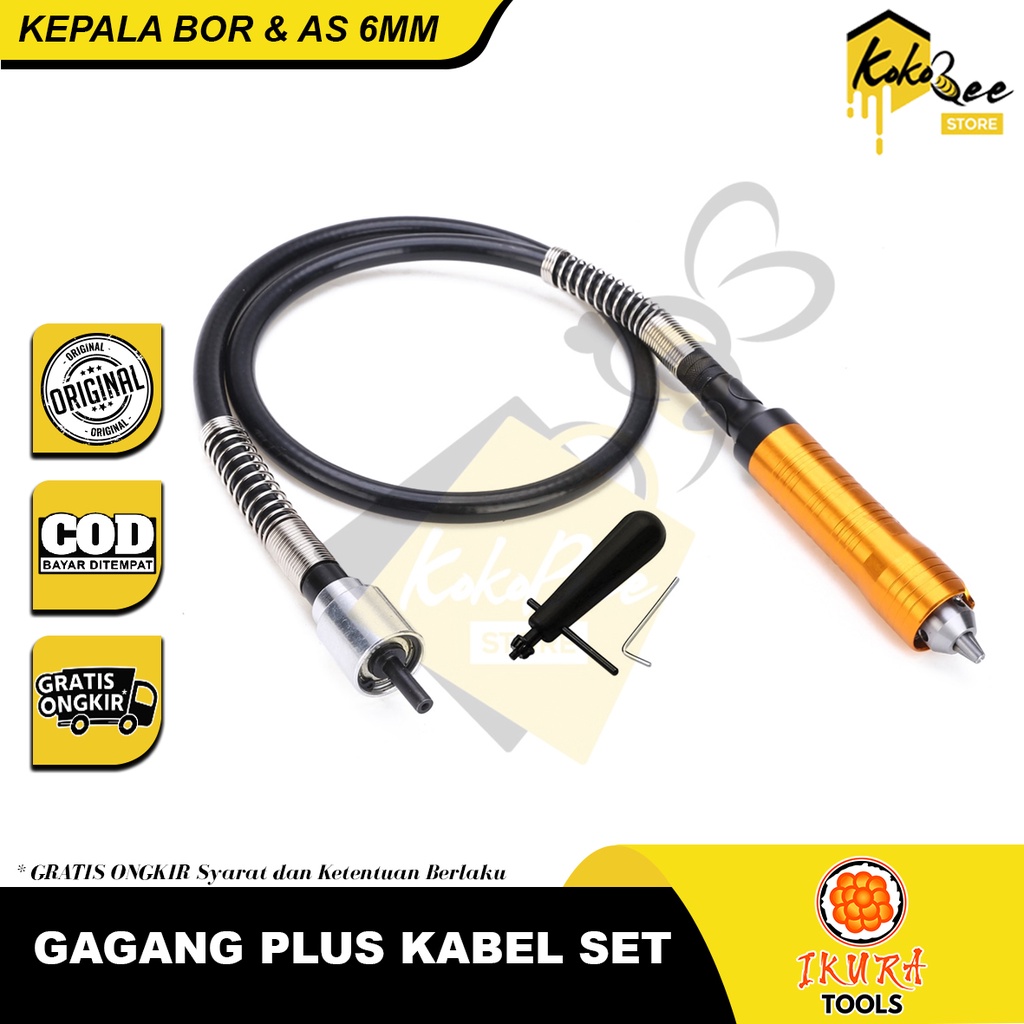 Jual Selang fleksibel mesin bor kabel tunner tuner handpiece gagang ...