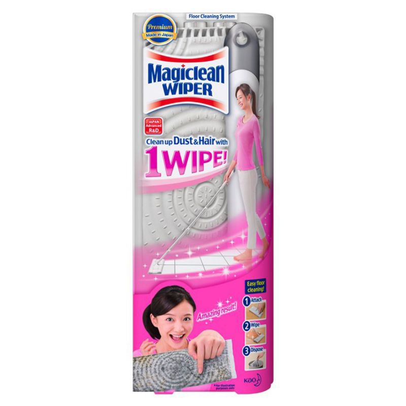 Jual MAGICLEAN Wiper Mop Set Magic Clean Alat Kebersihan Sapu Pel ...