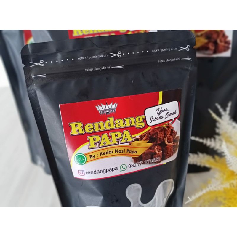 Jual Rendang Daging Sapi Kg Shopee Indonesia