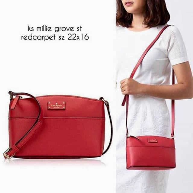 Jual Tas Wanita Kate Spade Millie Red Carpet Original Shopee