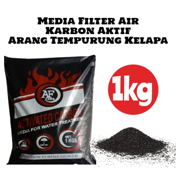 Jual Karbon Aktif Kg Arang Penjernih Air Kotor Kuning Keruh Dan Bau Besi Shopee Indonesia