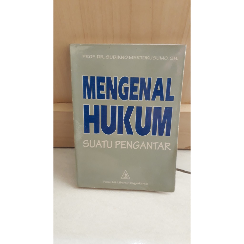 Jual Mengenal Hukum Suatu Pengantar Prof Dr Sudikno Mertokusumo S