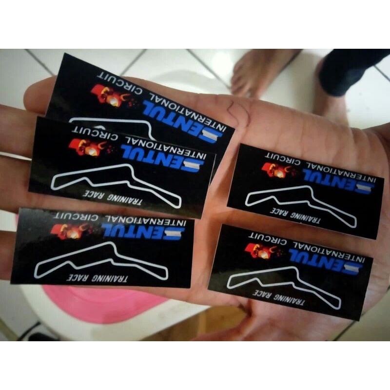 Jual STIKER TRAINING RACE SENTUL ROADRACE ANTi AIR ANTI LUNTUR | Shopee ...