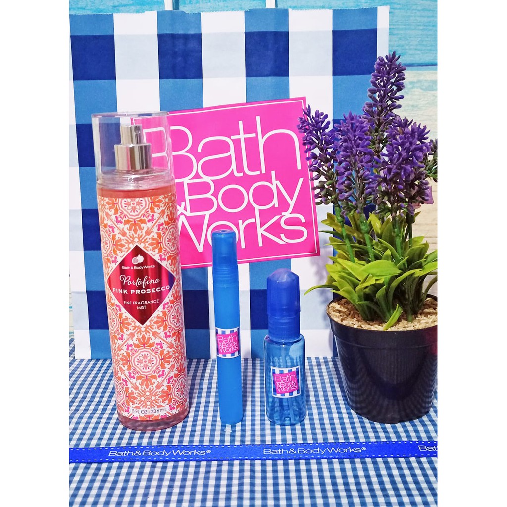 Portofino pink prosecco discount bath and body works
