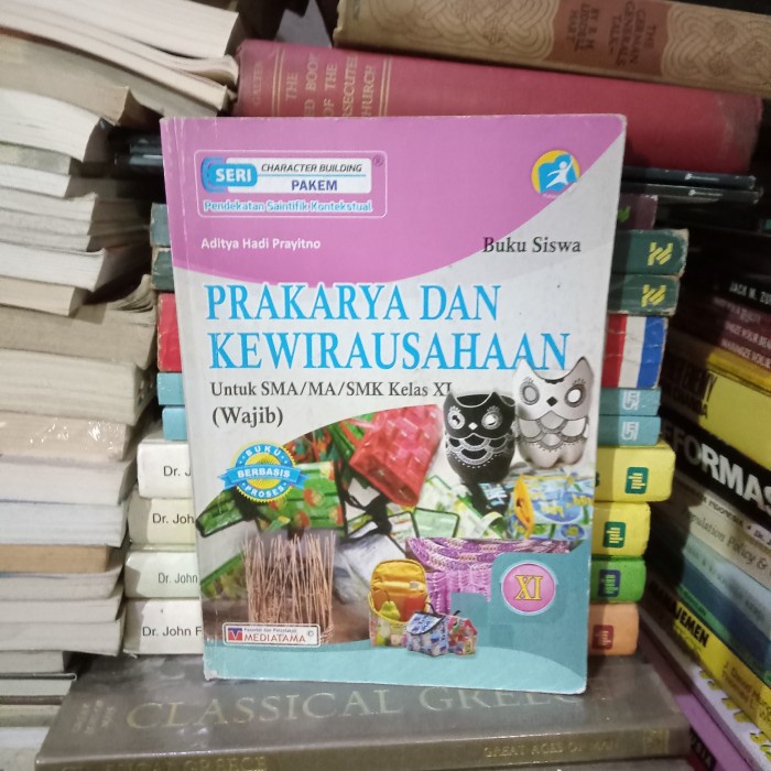 Jual ORI BUKU PRAKARYA DAN KEWIRAUSAHAAN UNTUK SMA//SMK KELAS 11 (WAJIB ...