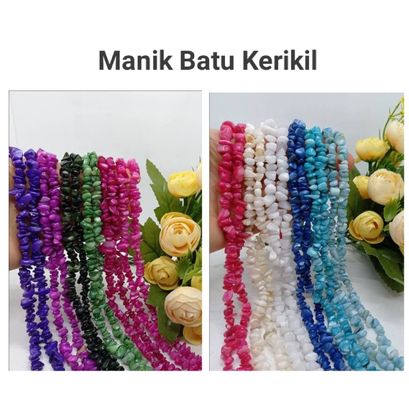 Jual Manik Batu Kerikil Batu Pecah Alam Natural Kerikil Kerang Batu