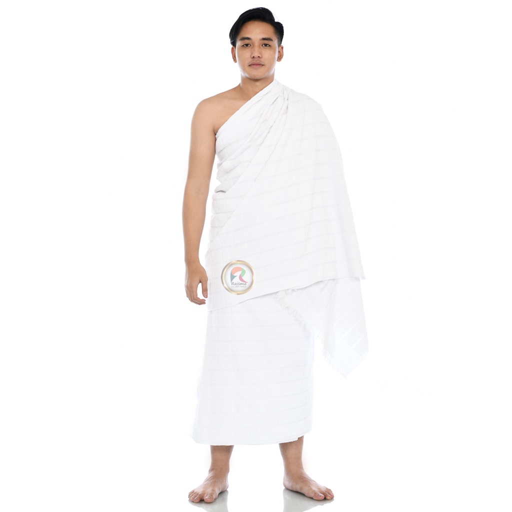 Jual Raisma - Kain Ihram Baju Ihram Pria Perlengkapan Haji Dan Umroh