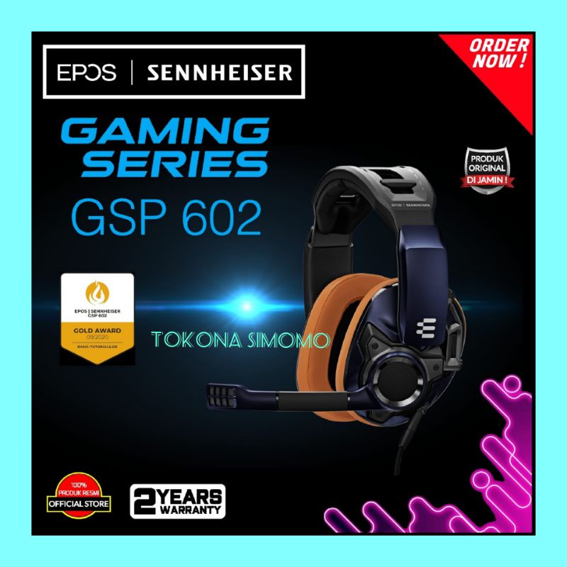 Jual EPOS SENNHEISER GSP 601 GSP 602 Gaming Headset Original