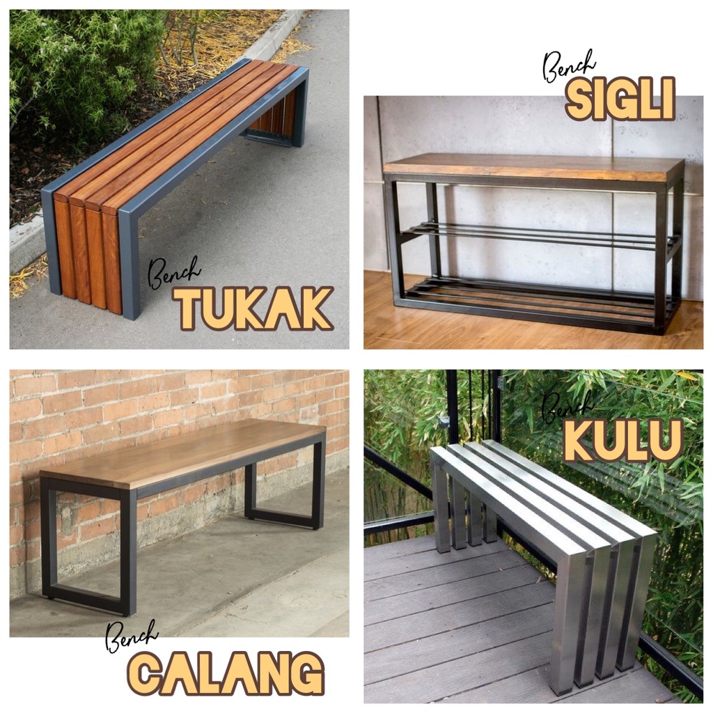 Jual Bangku Stainless Kursi Taman Kursi Tunggu Shopee Indonesia