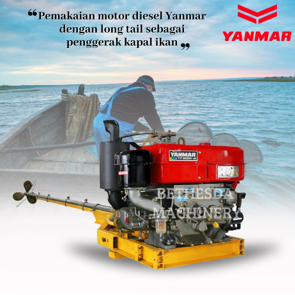 Jual Diesel Penggerak YANMAR 23 Hp TF 230 R Radiator / Mesin Diesel 23 ...