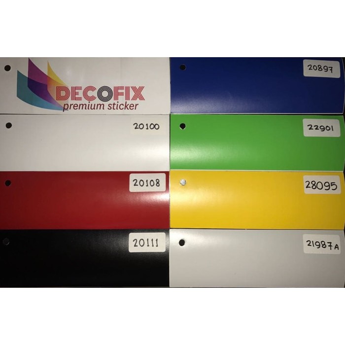 Jual STIKER / STICKER DECOFIX GLOSSY / MATTE / TRANSPARANT ROLL 15m x ...