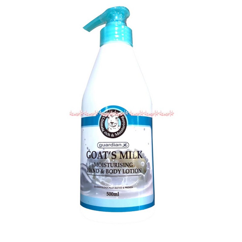 Jual Guardian 500ml Goat's Milk Moisturising Hand & Body Lotion