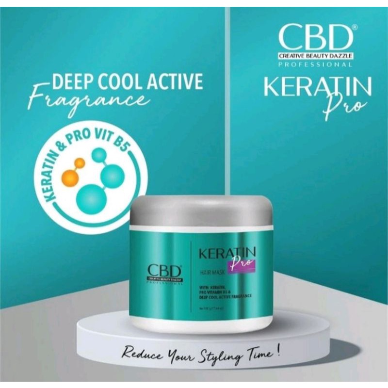 Jual CBD Professional Keratin Pro Daily Use Mask(Masker Rambut ...