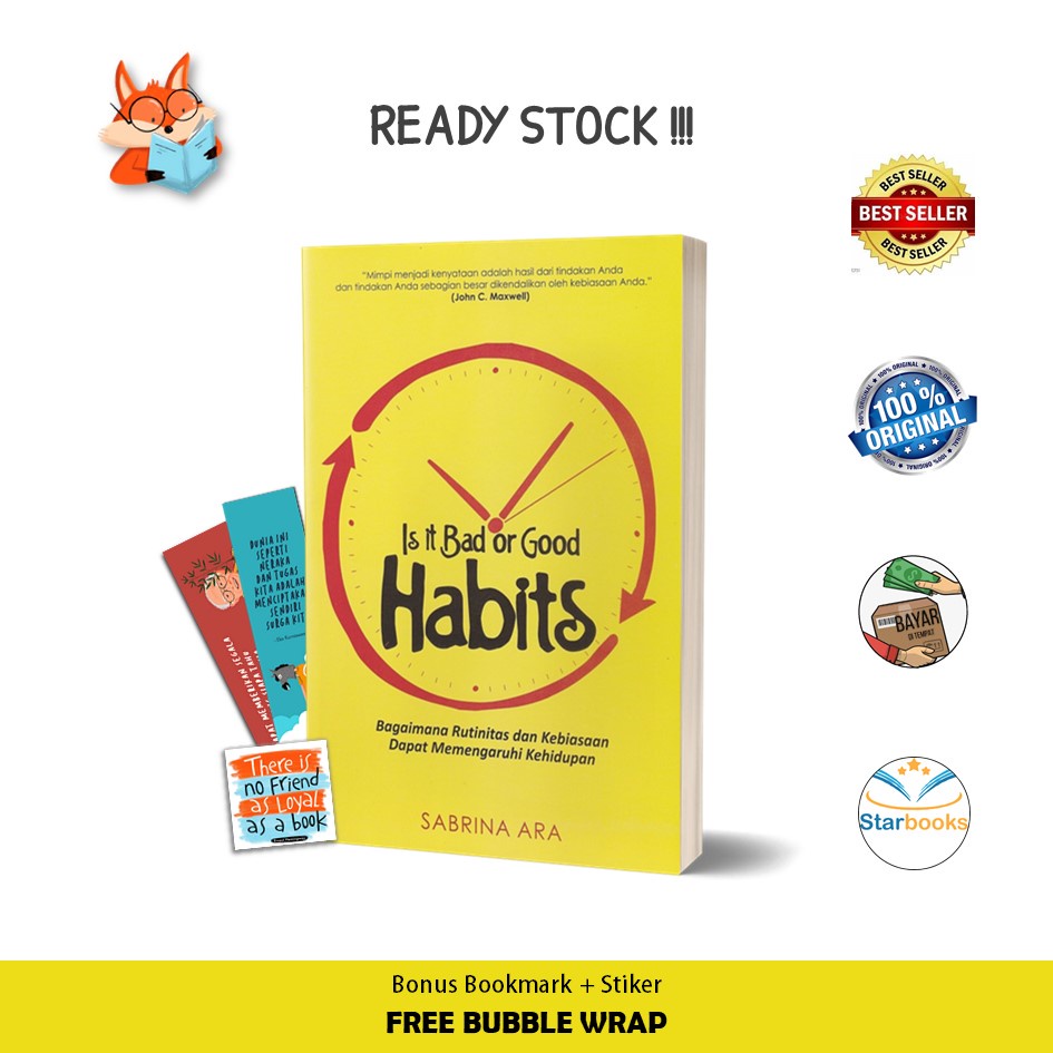 Jual Buku Is It Bad Or Good Habits - Syalmahat Publishing | Shopee ...