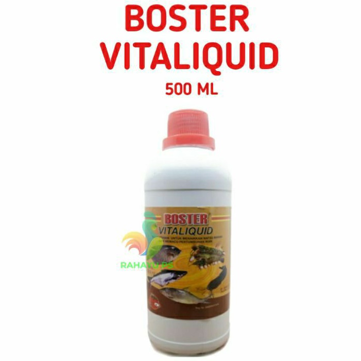 Jual Boster Vitaliquid Vitamin Ikan Ml Shopee Indonesia