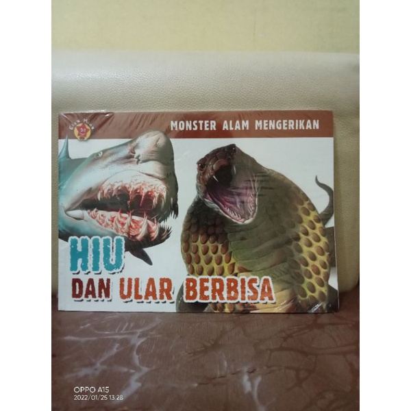Jual BUKU MONSTER ALAM MENGERIKAN HIU DAN ULAR BERBISA | Shopee Indonesia