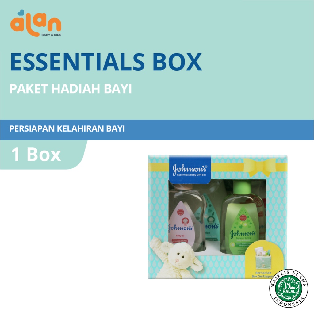 Jual Johnson's Essential Baby Box Set | Shopee Indonesia