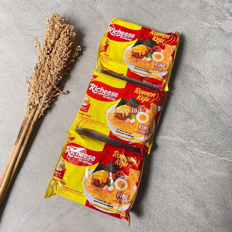 Jual MIE GORENG MIE RAMEN RICHEESE LVL 5 LVL 3 LVL 0 | Shopee Indonesia