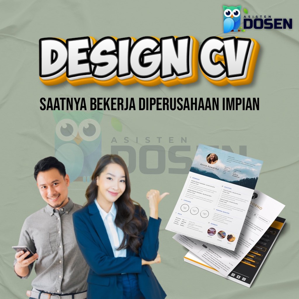 cv cover letter dan portofolio