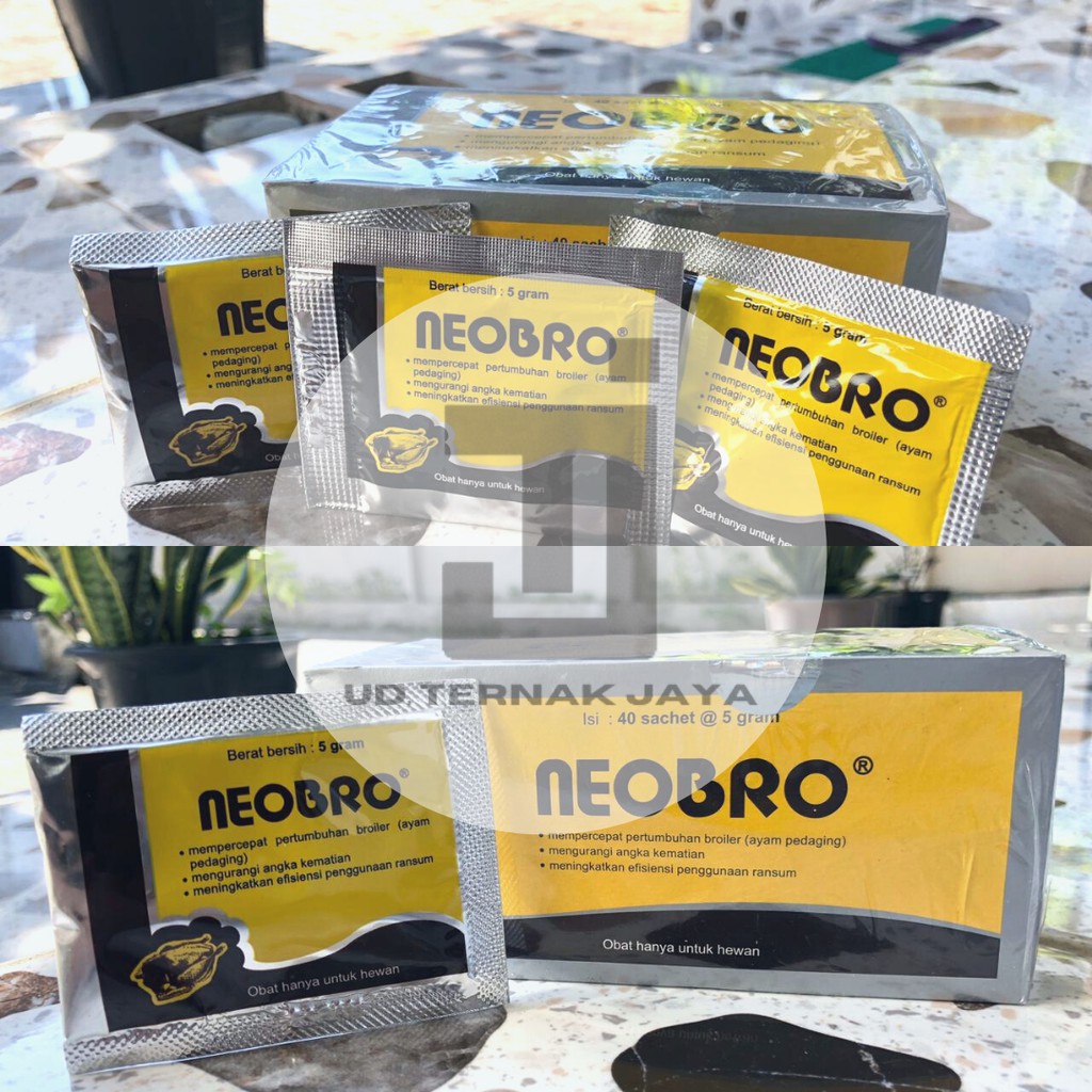 Jual Neobro 1 Box isi 40 Sachet @ 5 Gram Multivitamin Penambah Nafsu ...