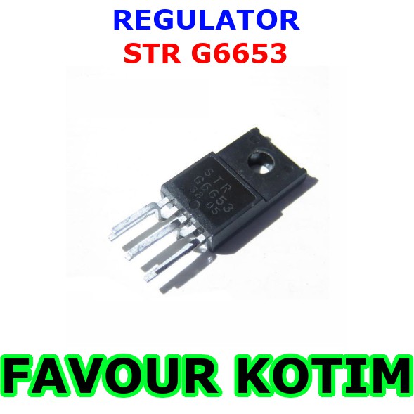 Régulateur De Tension Sanken STRG6653, Neuf, Origine Japon - 1 Pièce D'origine