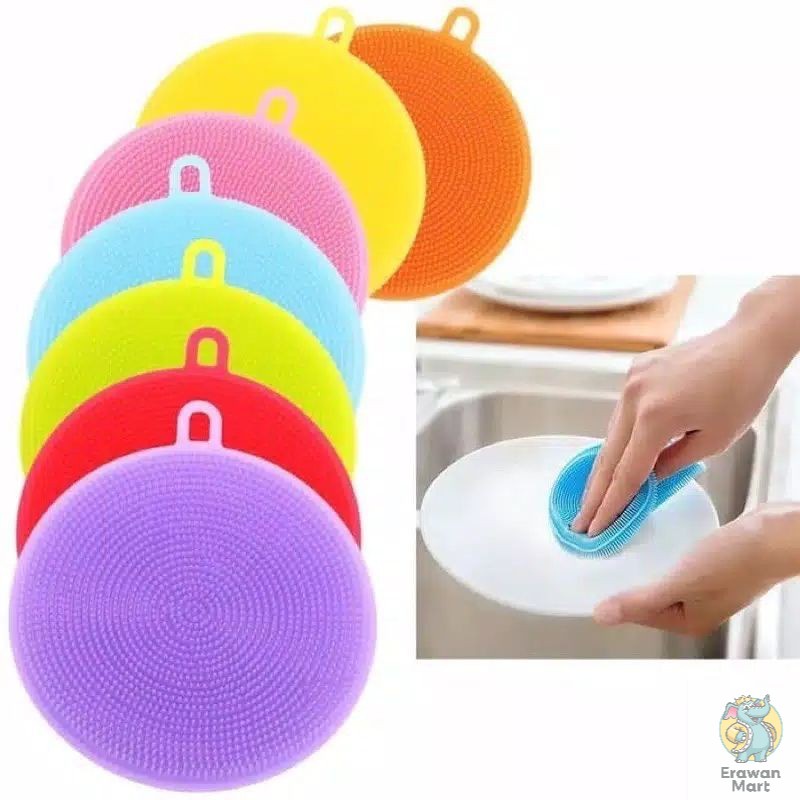Jual COD - SILIKON - SPON CUCI PIRING / SPONGE / SPON / SPONGE CUCI ...