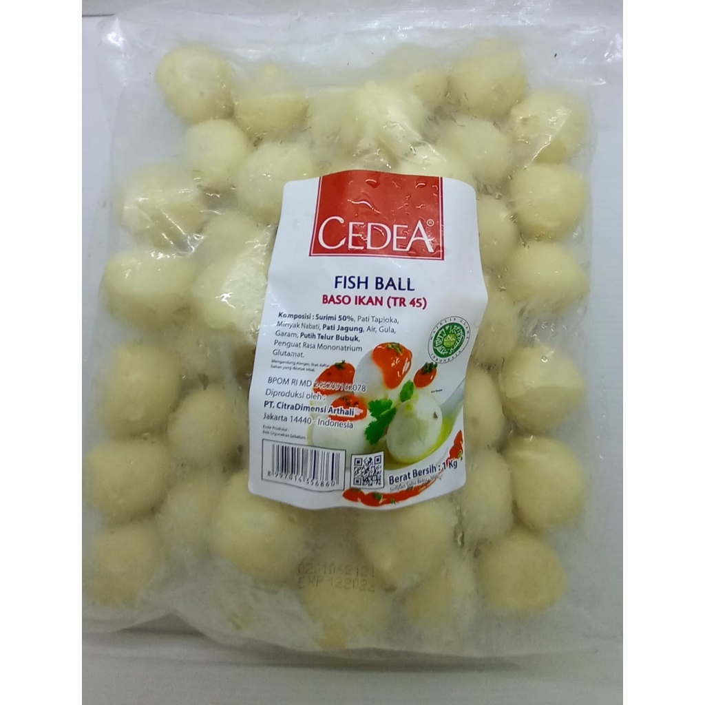 Jual Cedea Baso Ikan Tr45 1kg Shopee Indonesia