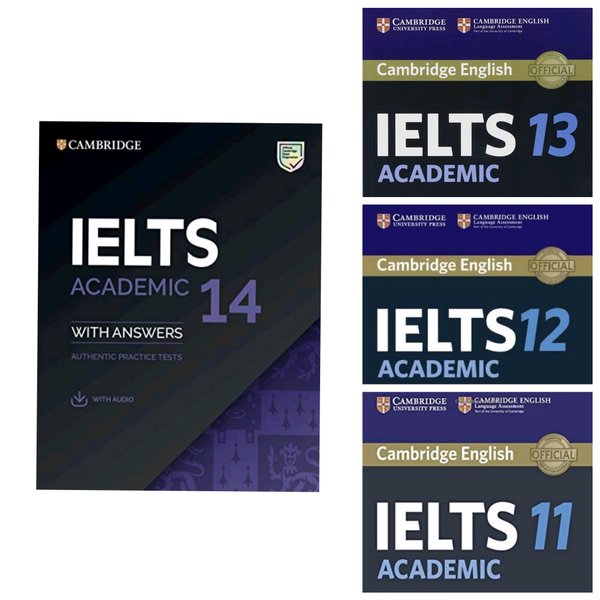 Jual Buku - Paket 4 Cambridge IELTS Practice Test 11-14 Academic ...