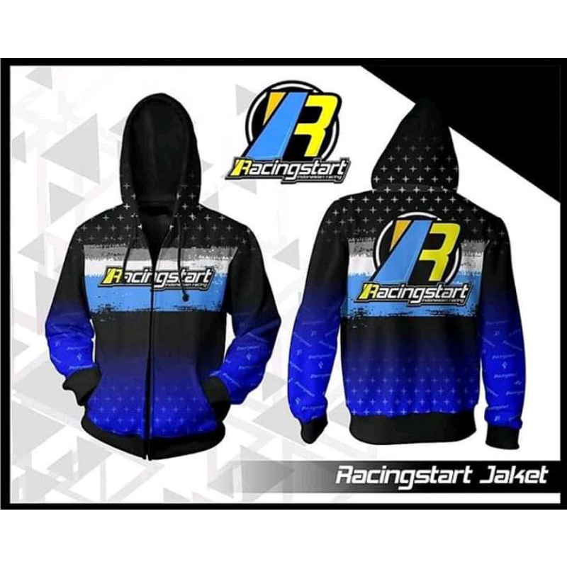 Jual JAKET RACING START ORIGINAL / JAKET PRINTING RACING START ORIGINAL ...