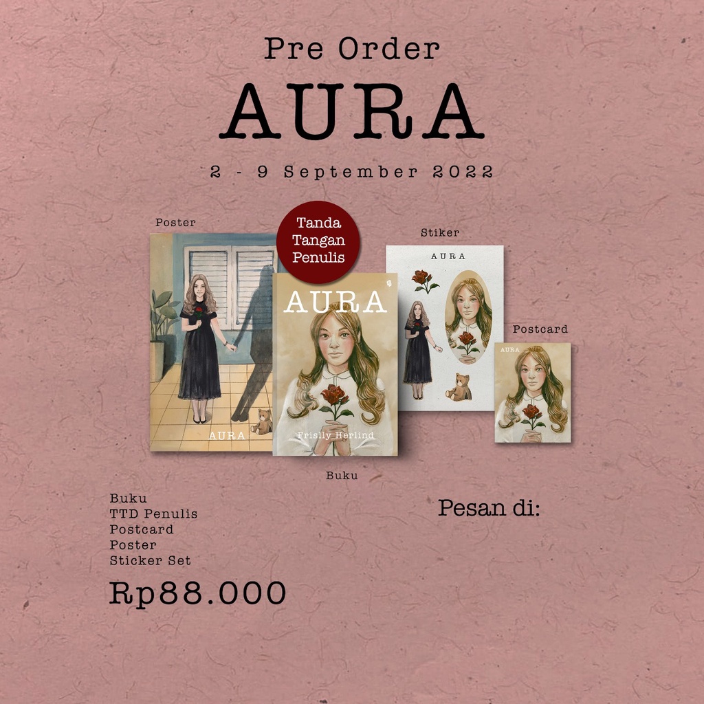 Jual Novel Aura - Frislly Herlind (PO) | Shopee Indonesia