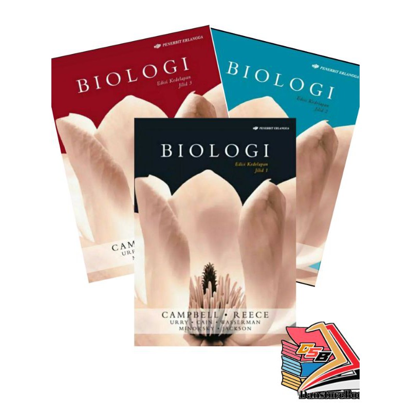 Jual Paket Buku Biologi Campbell .reece Edisi 8 Jilid Buku 1 ,2 Dan 3 ...