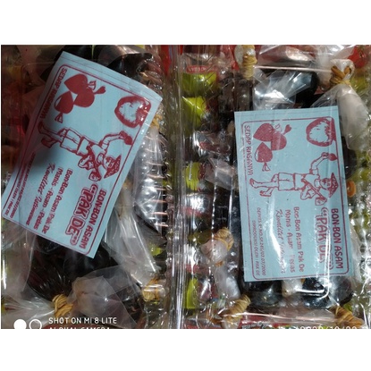 Jual Permen Asam Rujak Bon-bon Asem Asam Rujak Pak de isi 12pcs ...